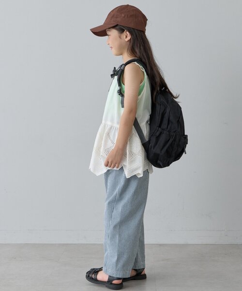 CIAOPANIC TYPY（チャオパニックティピー）の「【KIDS】【India】スカラップレースレイヤードキャミチュニック（キャミソール・キッズ・ホワイト系その他/ホワイト・MEDIUM/LARGE/X-LARGE/XX-LARGE）」の8枚目の写真