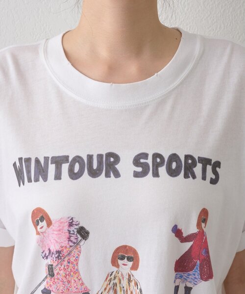 UNFORTUNATE PORTRAIT】Wintour Sports TEE（Tシャツ/カットソー