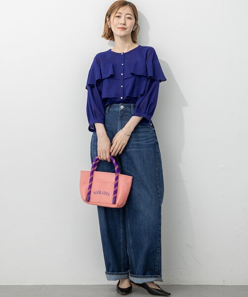 見上愛さん着用/RED CARD TOKYO×23区】カーヴィー デニム パンツ