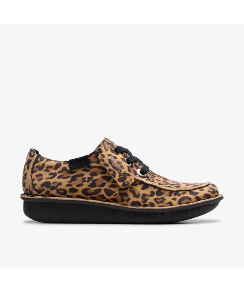 Clarks(クラークス)の「Funny Dream / ファニードリーム(レオパードスエード)(モカシン/デッキシューズ・レディース・レオパード・UK5.5/UK5/UK4.5/UK4/UK3.5/UK3/UK6)」の1枚目の写真
