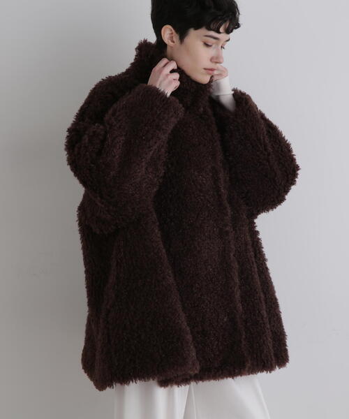 ◇ボアコート（ブルゾン）｜LE PHIL（ルフィル）のファッション通販