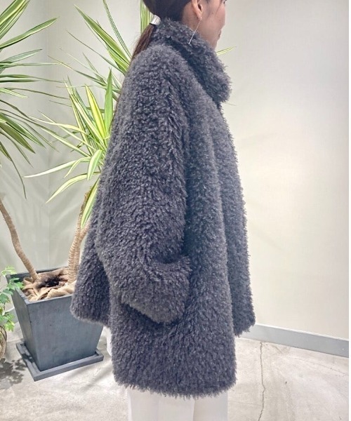 ◇ボアコート（ブルゾン）｜LE PHIL（ルフィル）のファッション通販