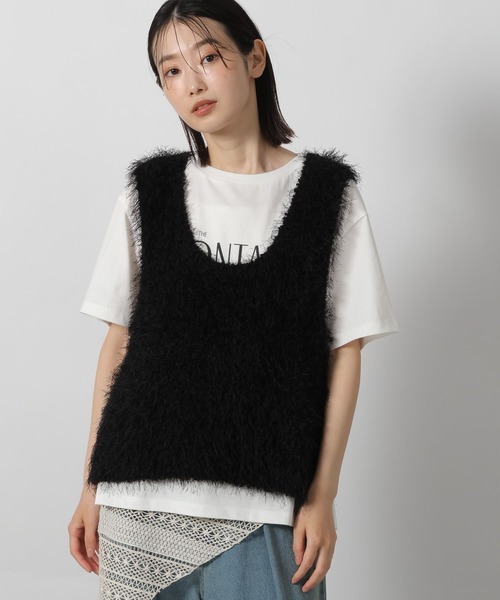 美品Deuxieme Classe ラキャンターヌ　ベスト Deuxieme Classe（ドゥーズィエムクラス）の「LAQUINTANE ベスト