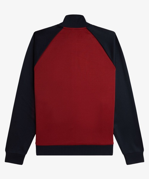 FRED PERRY（フレッドペリー）の「Contrast Sleeve Track Jacket／コントラストスリーブトラックジャケット（ジャージ・メンズ・ブルー/レッド・S/M/L/XL）」の13枚目の写真