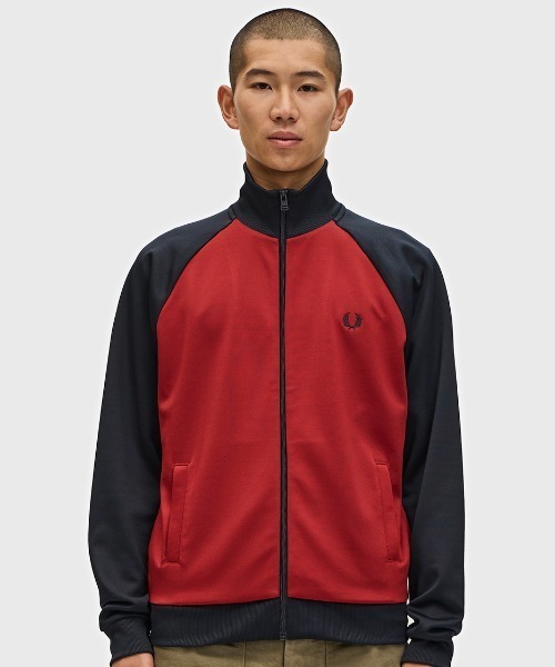 Contrast Sleeve Track Jacket／コントラストスリーブトラック