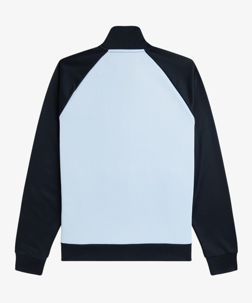 FRED PERRY（フレッドペリー）の「Contrast Sleeve Track Jacket／コントラストスリーブトラックジャケット（ジャージ・メンズ・ブルー/レッド・S/M/L/XL）」の6枚目の写真