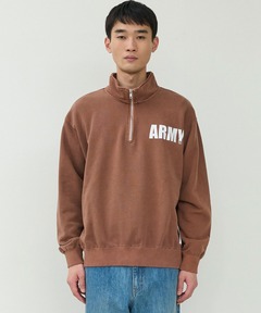 【TOP KHAKI】ARMYハーフジップ