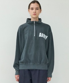 【TOP KHAKI】ARMYハーフジップ