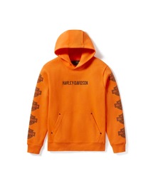 バイカラー」に該当するパーカー（オレンジ/橙色系）ファッション通販