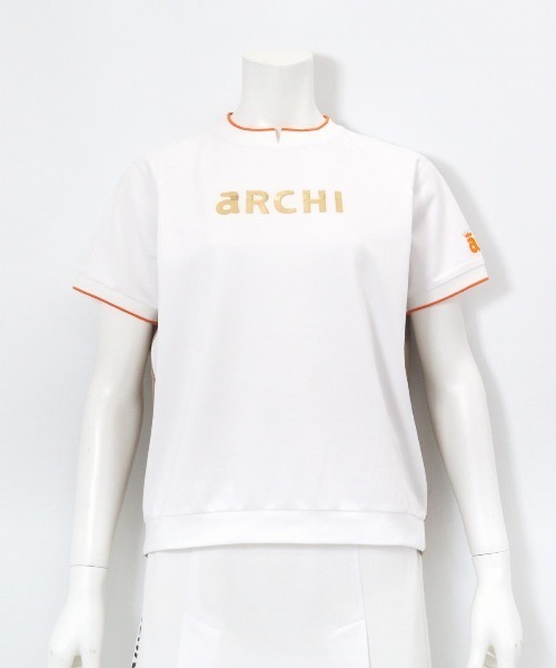 archivio(アルチビオ)の「<LADIES>前後配色UV速乾カノコプルオーバー(Tシャツ/カットソー・レディース・ホワイト/ブラック/オレンジ/ベージュ・S/M/L)」の10枚目の写真