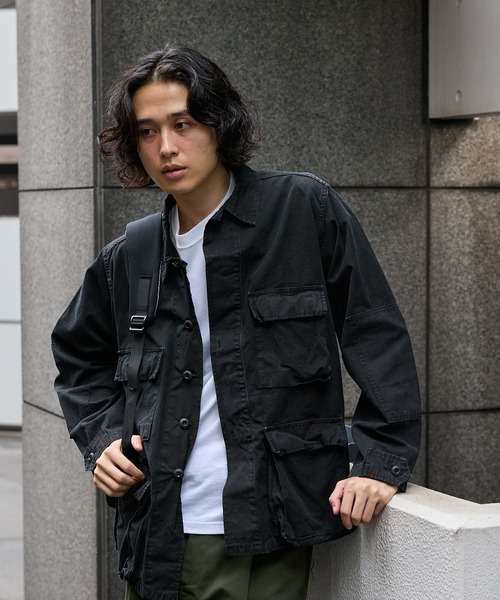 orSlow オアスロウ 羽織 ジャケット ブラック サイズ3 orSlow/オアスロウ STONE BLACK B.D.U JACKET ジャケット