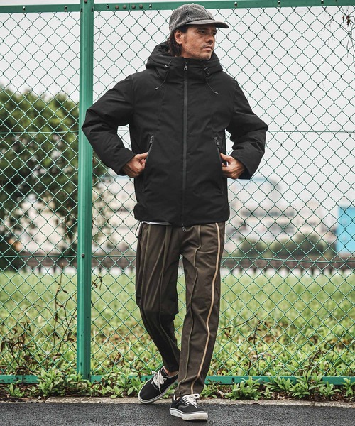 CAMBIO（カンビオ）の「mj11005- スタンドフーデッドダウンジャケット（ダウンジャケット/コート・メンズ・ブラック・M/L/XL）」の8枚目の写真