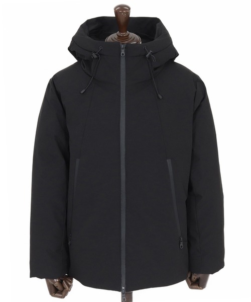 CAMBIO（カンビオ）の「mj11005- スタンドフーデッドダウンジャケット（ダウンジャケット/コート・メンズ・ブラック・M/L/XL）」の9枚目の写真