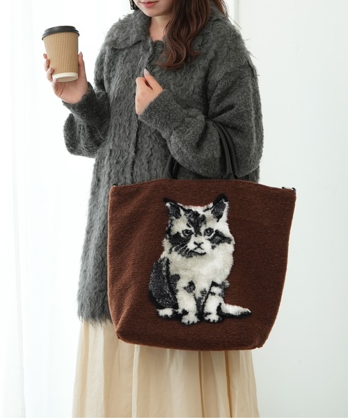 【TERESA CAMBI/テレサカンビ】 GATTO ネコ 2wayバッグ