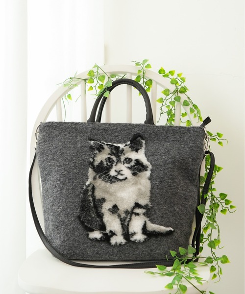 専用TERESA CAMBI/テレサカンビ】 GATTO ネコ 2wayバッグ TERESA CAMBI/テレサカンビ】 GATTO ネコ 2wayバッグ