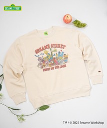 【FRUIT OF THE LOOM】SESAME STREET×FTL ロングスリーブ甘編/セサミコラボ/プルオーバー