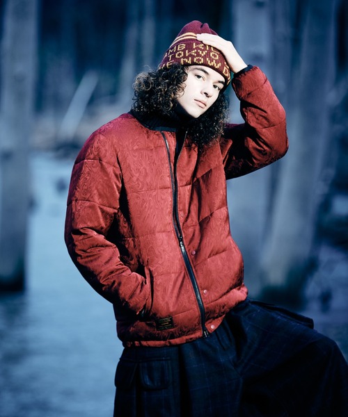 glamb(グラム)の「Paisley Padded Jacket / ペイズリーパデッドジャケット(ダウンジャケット/コート・メンズ・レッド/ブラック・S/M/L)」の13枚目の写真
