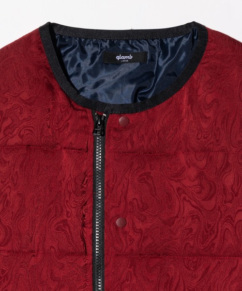 glamb(グラム)の「Paisley Padded Jacket / ペイズリーパデッドジャケット(ダウンジャケット/コート・メンズ・レッド/ブラック・S/M/L)」の15枚目の写真