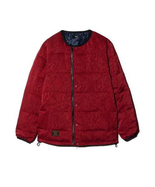 glamb(グラム)の「Paisley Padded Jacket / ペイズリーパデッドジャケット(ダウンジャケット/コート・メンズ・レッド/ブラック・S/M/L)」の4枚目の写真