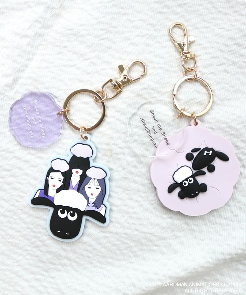 ACCOMMODE（アコモデ）の「【ひつじのショーン】羊文学ラバーキーホルダー（キーホルダー・レディース・その他1/その他2・FREE）」の5枚目の写真