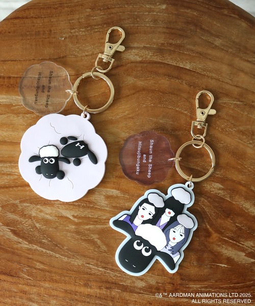 ACCOMMODE（アコモデ）の「【ひつじのショーン】羊文学ラバーキーホルダー（キーホルダー・レディース・その他1/その他2・FREE）」の4枚目の写真