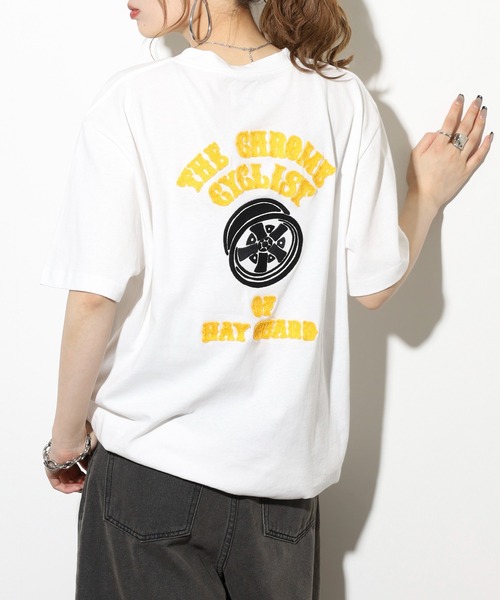 FUNALIVE(ファンアライブ)の「ALCARZA 刺繍Tシャツ(Tシャツ/カットソー・メンズ・ホワイト系/ホワイト系2/ブラック系2/ホワイト系3/ブラック系4/ブラック系/ブラック系3/ホワイト系4・M/L/XL)」の4枚目の写真