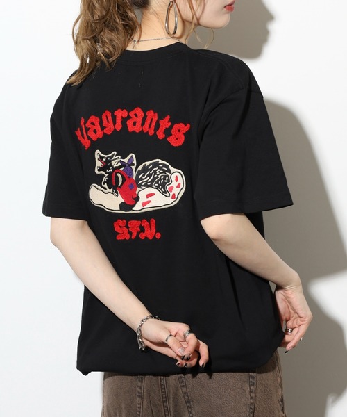 FUNALIVE(ファンアライブ)の「ALCARZA 刺繍Tシャツ(Tシャツ/カットソー・メンズ・ホワイト系/ホワイト系2/ブラック系2/ホワイト系3/ブラック系4/ブラック系/ブラック系3/ホワイト系4・M/L/XL)」の6枚目の写真