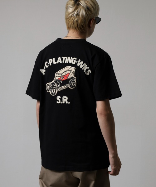 FUNALIVE(ファンアライブ)の「ALCARZA 刺繍Tシャツ(Tシャツ/カットソー・メンズ・ホワイト系/ホワイト系2/ブラック系2/ホワイト系3/ブラック系4/ブラック系/ブラック系3/ホワイト系4・M/L/XL)」の7枚目の写真