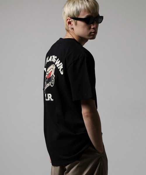 FUNALIVE(ファンアライブ)の「ALCARZA 刺繍Tシャツ(Tシャツ/カットソー・メンズ・ホワイト系/ホワイト系2/ブラック系2/ホワイト系3/ブラック系4/ブラック系/ブラック系3/ホワイト系4・M/L/XL)」の16枚目の写真