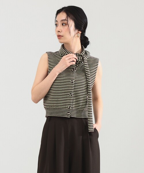 TAN（タン）の「【TAN(タン)】H/C ニットブラトップビスチェ 20AW-17