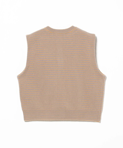 新品 TAN タン CROSS MARK SHORT TOPS ニットベスト 新品TAN タン CROSS MARK SHORT TOPS ニットベスト