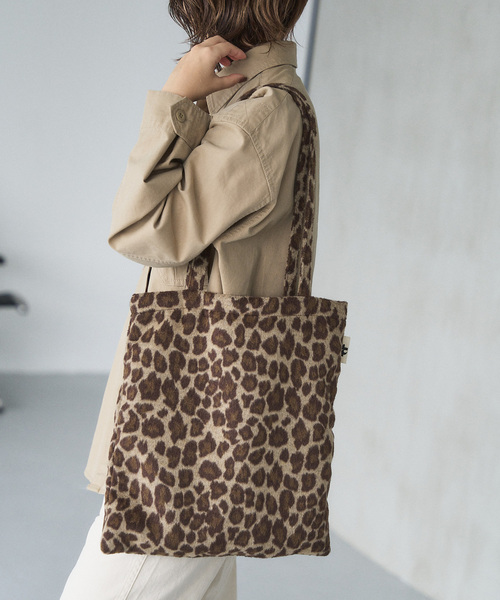 LE TALON（ルタロン）の「LETALON kind leo tote（トートバッグ・レディース・ブラウン・FREE）」の3枚目の写真