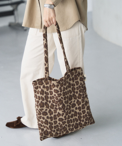 LE TALON（ルタロン）の「LETALON kind leo tote（トートバッグ・レディース・ブラウン・FREE）」の6枚目の写真