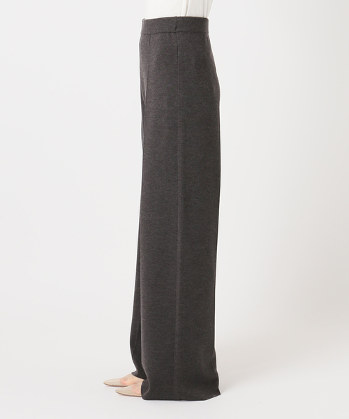 plage(プラージュ)の「Center Crease Knit パンツ(その他パンツ・レディース・ブラウン/オリーブ・38/36)」の11枚目の写真