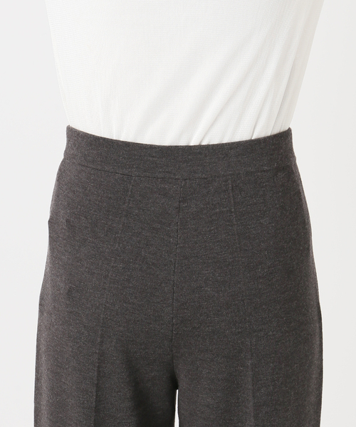 plage(プラージュ)の「Center Crease Knit パンツ(その他パンツ・レディース・ブラウン/オリーブ・38/36)」の14枚目の写真