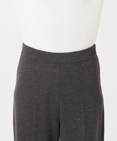 plage(プラージュ)の「Center Crease Knit パンツ(その他パンツ・レディース・ブラウン/オリーブ・38/36)」の15枚目の写真