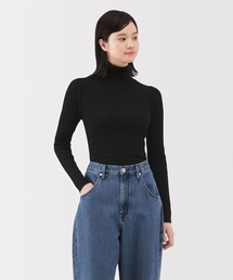 無印良品 | 婦人 洗えるウールハイゲージリブタートルネックセーター(ニット/セーター)