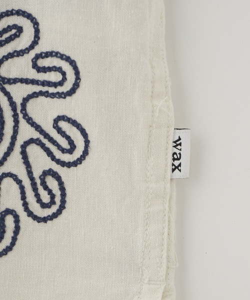 styles(スタイルス)の「WAX LONDON DIDCOT DOODLE EMBROIDERY SS25-SSS-DID-BRX-ECM(シャツ/ブラウス・メンズ・オフホワイト・M)」の6枚目の写真