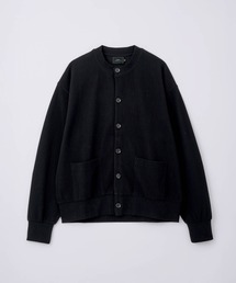 SLICK スリック カーディガン ブラック SLICK カーディガン 「SLICK/スリック」Tech Twill Buttonless