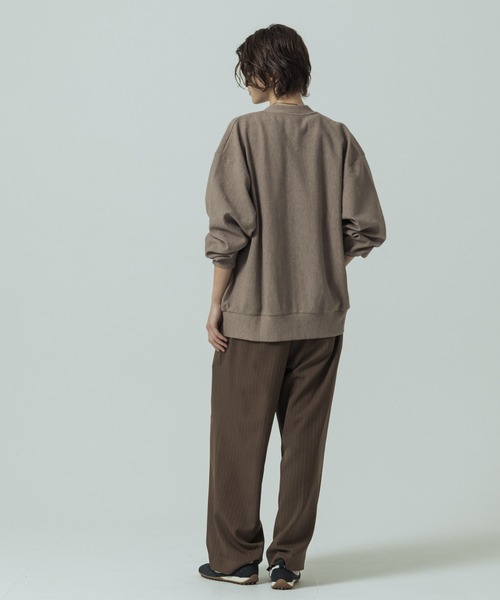 SLICK(スリック)の「【SLICK/スリック】Pleats Knit Crew Neck Cardigan/プリーツニットクルーネックカーディガン(カーディガン/ボレロ・メンズ・チャコールグレー/ブラック/ベージュ・3/2/1)」の22枚目の写真