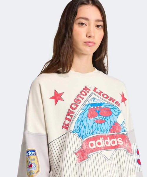 adidas（アディダス）の「アーカイブ ベースボール スウェット