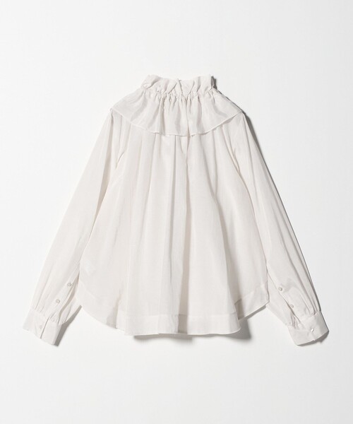 AEWEN MATOPH＞ギャザーリボンブラウス ‐ ウォッシャブル ‐（シャツ