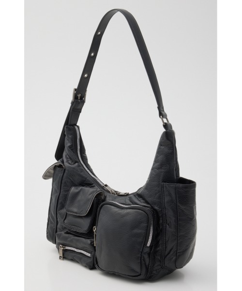 RODEO CROWNS WIDE BOWL（ロデオクラウンズワイドボウル）の「ポケットハンドバッグ（ハンドバッグ・レディース・ブラック/ブラウン/アンティークシルバー・FREE）」の11枚目の写真