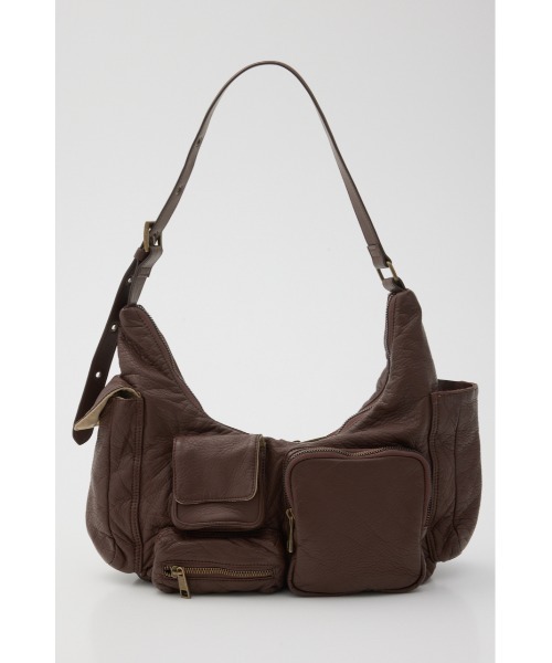 RODEO CROWNS WIDE BOWL（ロデオクラウンズワイドボウル）の「ポケットハンドバッグ（ハンドバッグ・レディース・ブラック/ブラウン/アンティークシルバー・FREE）」の6枚目の写真