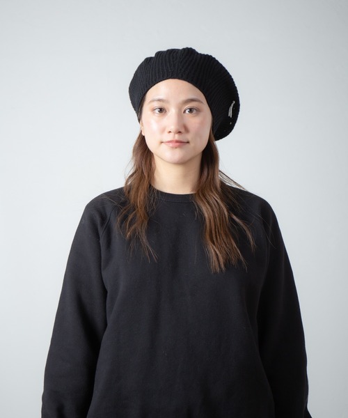 RACAL（ラカル）の「Cashmere Blend H.G Knit Beret / カシミヤ混ウール　ホールガーメントニットベレー（ニットキャップ/ビーニー・メンズ・オフホワイト/グレー/ブラック・FREE）」の16枚目の写真