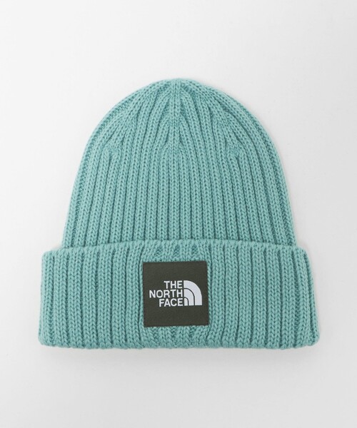 THE NORTH FACE（ザノースフェイス）の「＜THE NORTH FACE＞カプッチョリッド / ニット帽子 / キッズ（ニットキャップ/ビーニー・キッズ・ベージュ/ブラック/ケリーグリーン/ターコイズブルー系・FREE）」の4枚目の写真