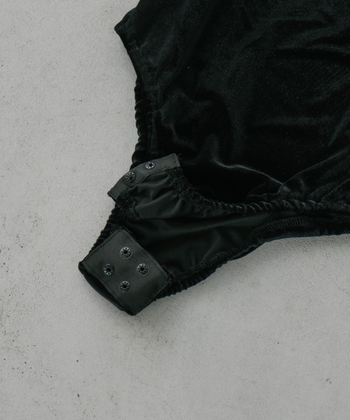 DRWCYS（ドロシーズ）の「カップインベロアボディースーツ（キャミソール・レディース・ブラック/ホワイト/ブラウン・FREE）」の15枚目の写真