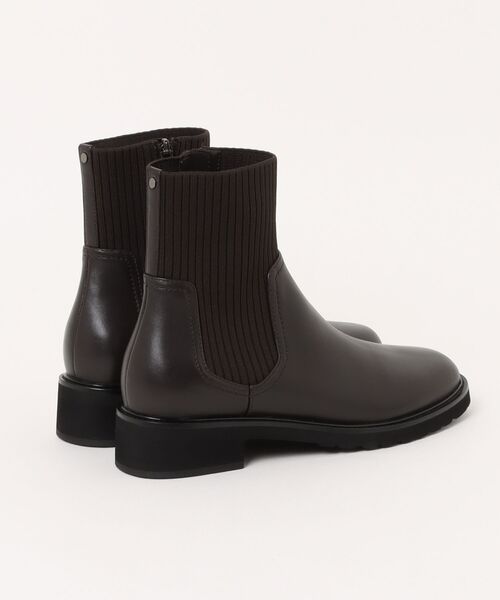 MACKINTOSH LONDON(マッキントッシュ ロンドン)の「ソックスショートブーツ(ブーツ・レディース・ダークブラウン/ブラック・24.0cm/23.5cm/23.0cm/22.5cm/24.5cm/22.0cm)」の3枚目の写真