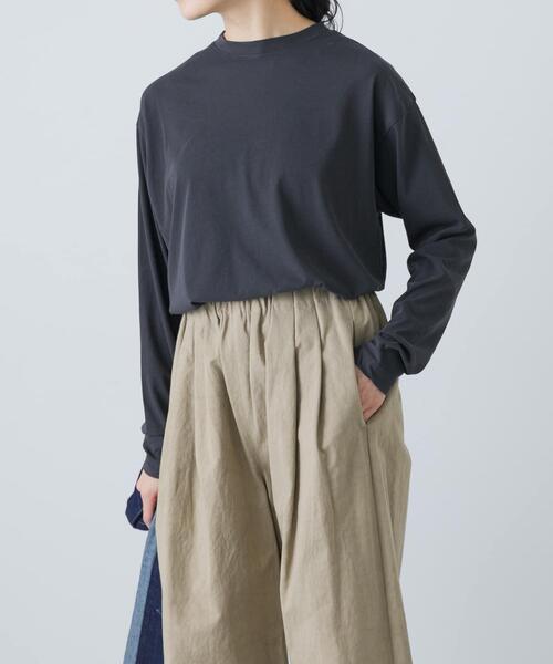 かぐれ（カグレ）の「ハイツイストコットン長袖Tシャツ（Tシャツ
