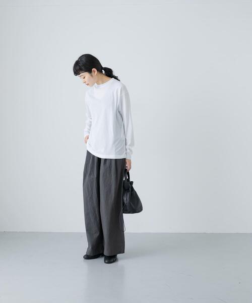 かぐれ（カグレ）の「ハイツイストコットン長袖Tシャツ（Tシャツ